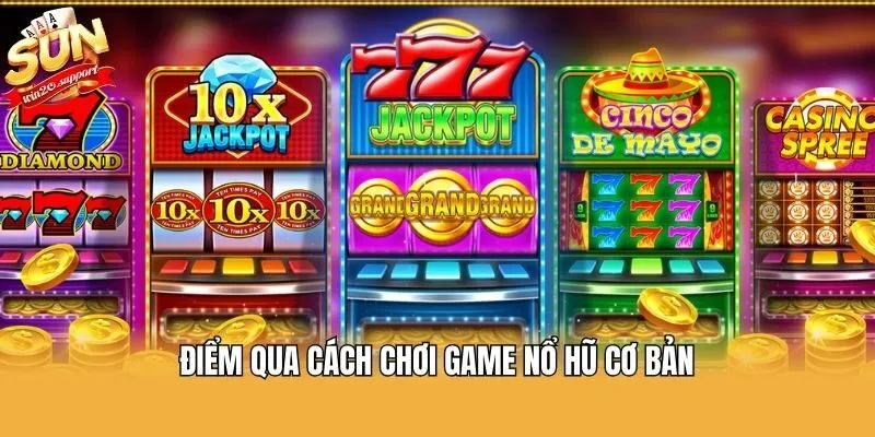 Điểm qua cách chơi game nổ hũ cơ bản