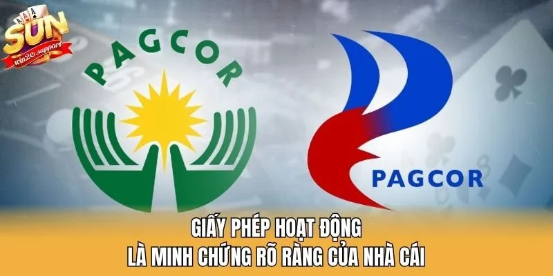 Giấy phép hoạt động là minh chứng rõ ràng của nhà cái