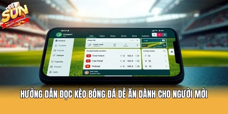 Hướng dẫn đọc kèo bóng đá dễ ăn dành cho người mới